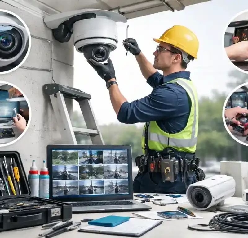 cctv camera maintenance service